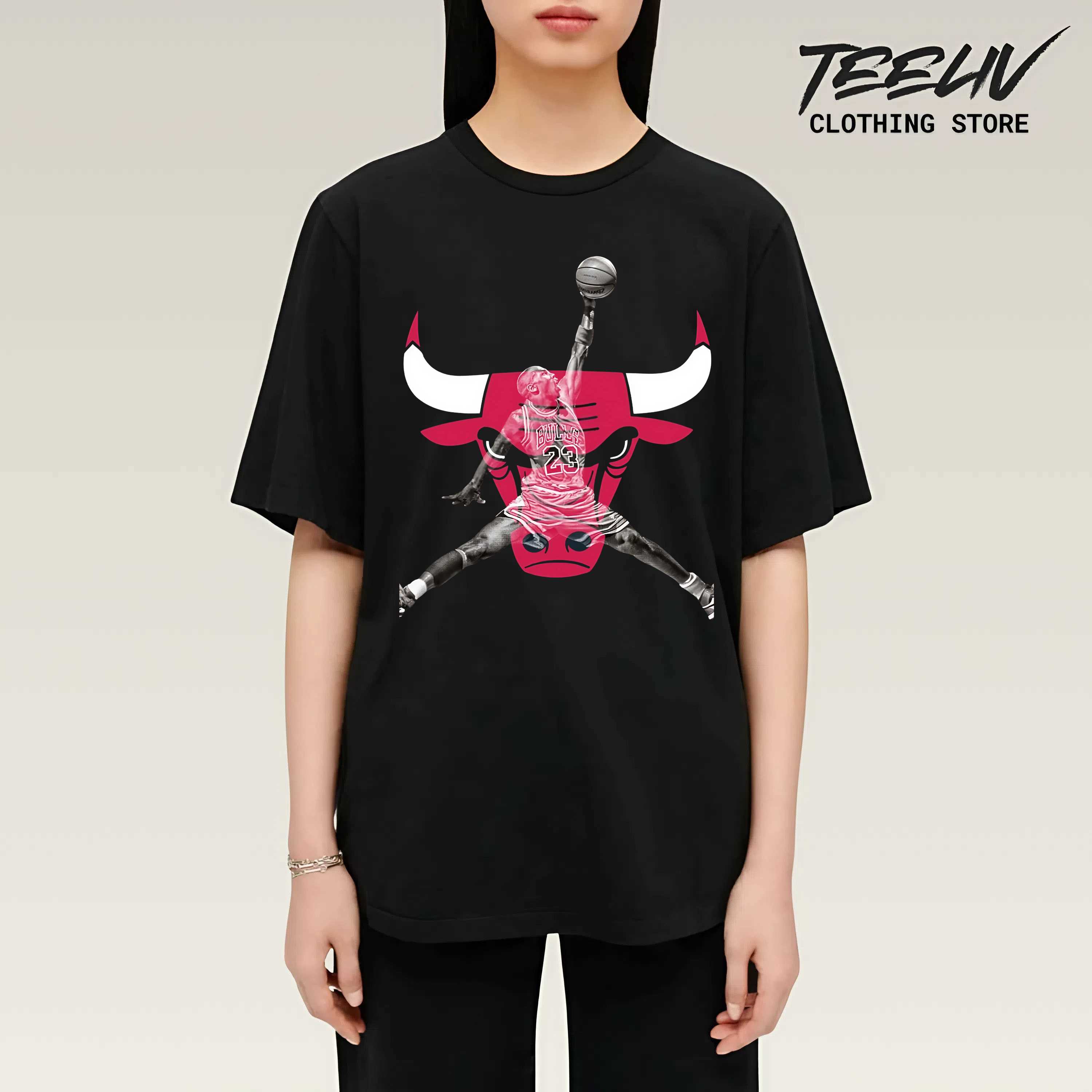 Chicago Bulls X Michael Jordan Jumpman Silhouette Shirt